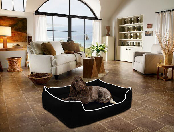 Wholesale Luxury Dog Bed-Memory Foam Waterproof Dog Settee