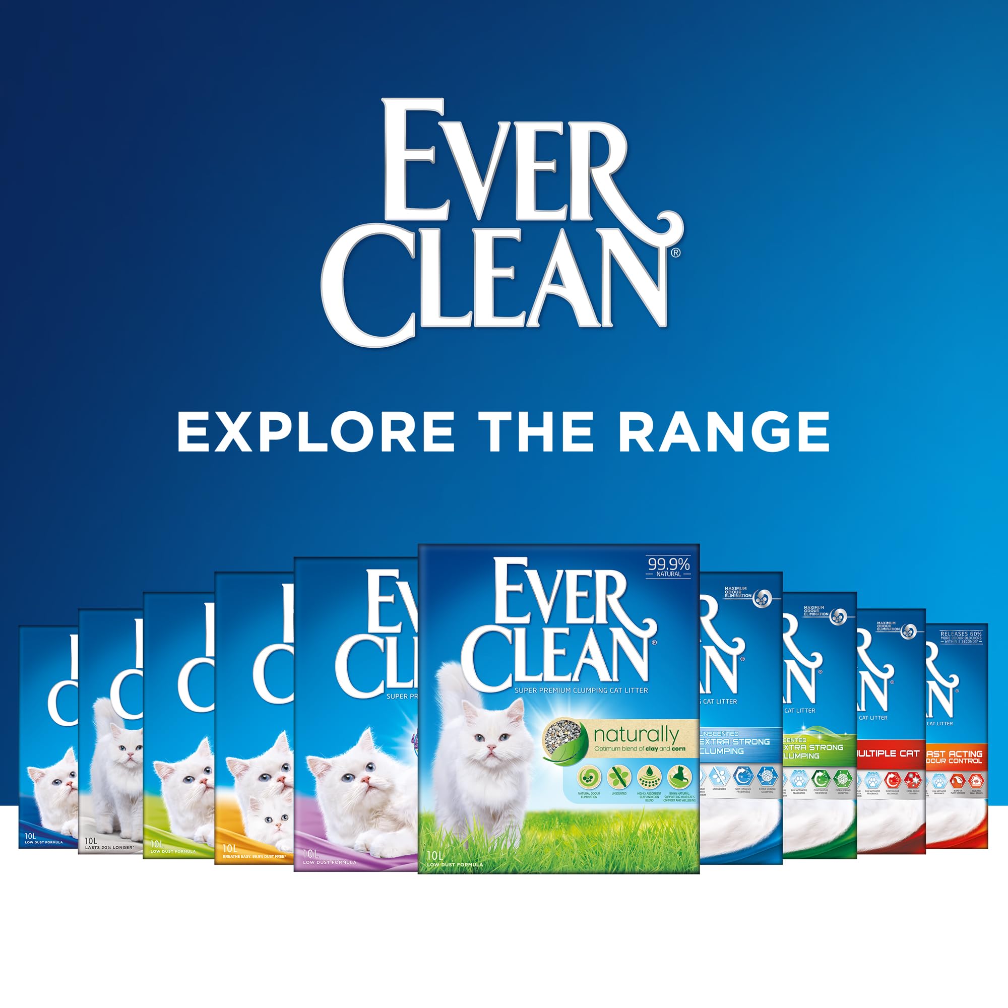 Easy clean clumping cat litter hotsell