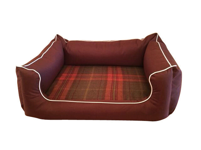 Dreamer Settee Box Bed Stylish Deluxe Memory Foam Dog Bed