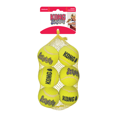 KONG Air Squeaker Tennis Ball Large Bulk (8cm)