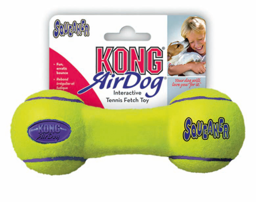 KONG Air Squeaker Dumbbell Small (13cm)