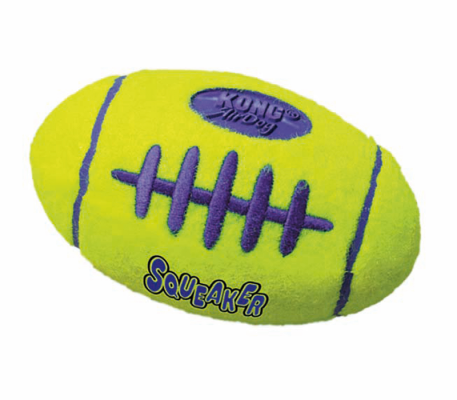 KONG Air Squeaker Football Small (8.5cm)