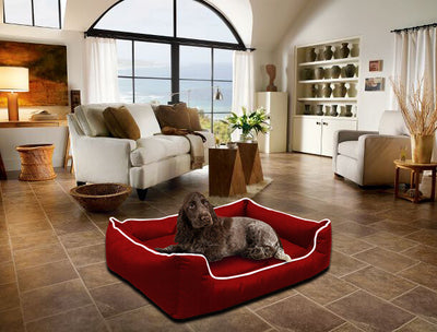 Wholesale Luxury Dog Bed-Memory Foam Waterproof Dog Settee