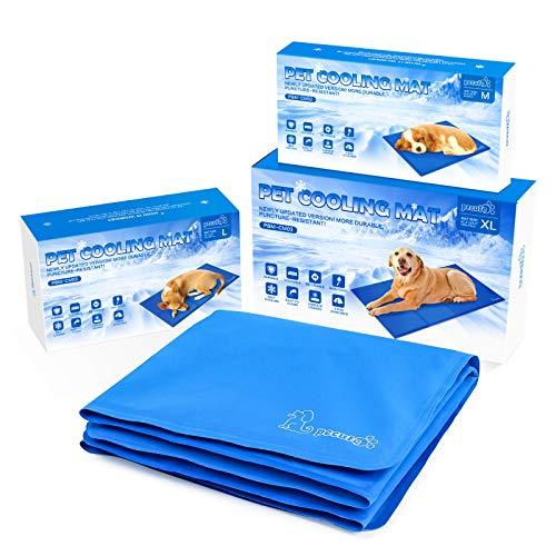 Pecute Dog Cooling Mat Medium 65x50cm, Durable Pet Cool Mat Non-Toxic Gel Self Cooling Pad, Great for Dogs Cats in Hot Summer - Petzenya