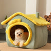 Foldable Dog House Kennel Bed Mat for Small Medium Dogs Cats Winter Warm Cats Bed Nest - Petzenya