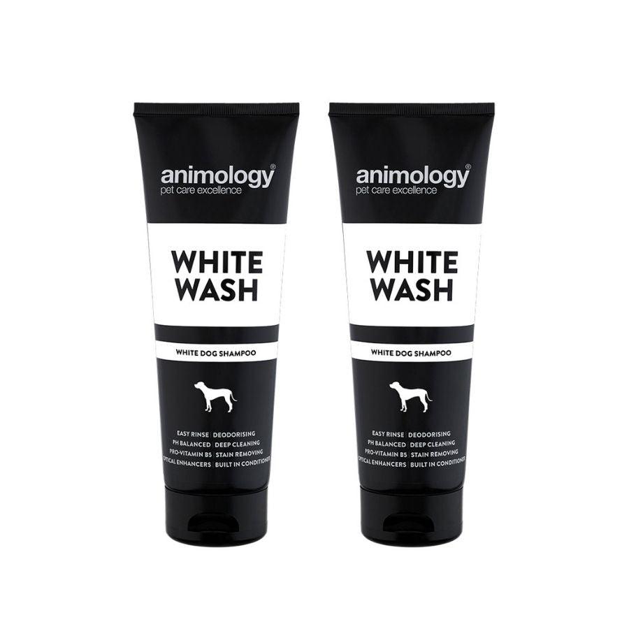 Dog Whitening Dog Shampoo Animology White Wash 250ml